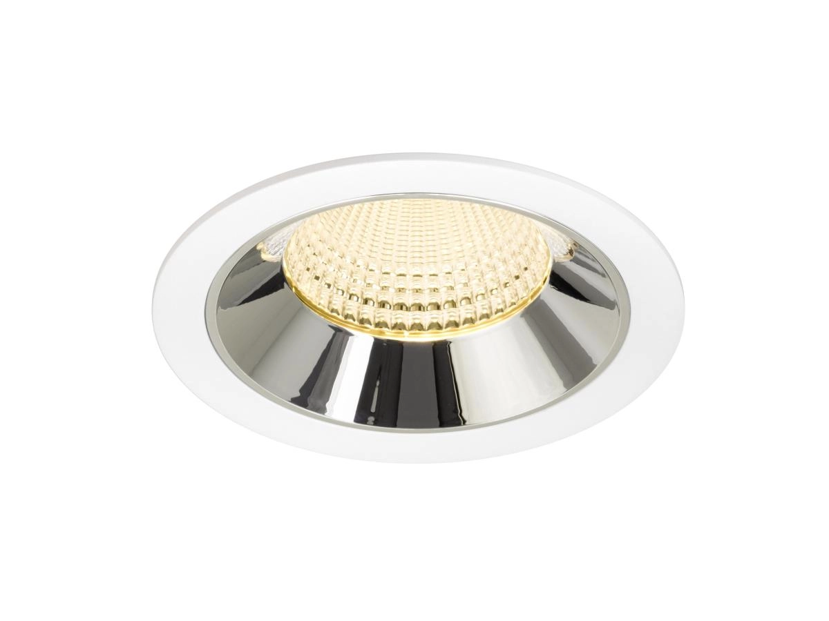 Inbouwspot Numinos XL wit/chroom 3000K - 55gr