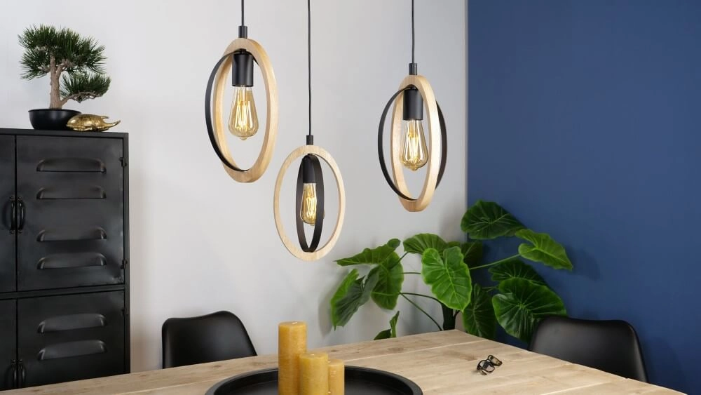 Hanglamp Basildon Eglo 9002759434632