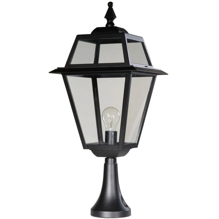 Staande tuinlamp Perla Zwart