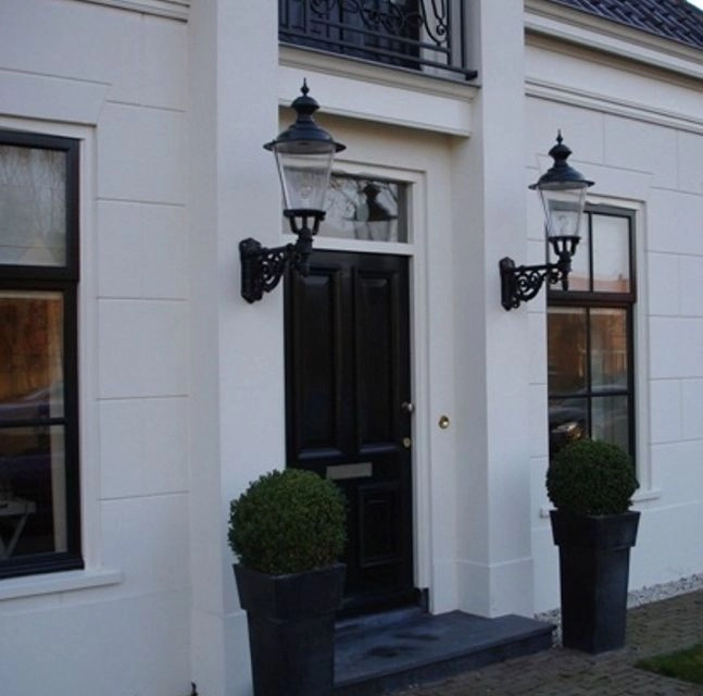 Nostalgische buitenlamp Marken zwart KS verlichting 8714732121644