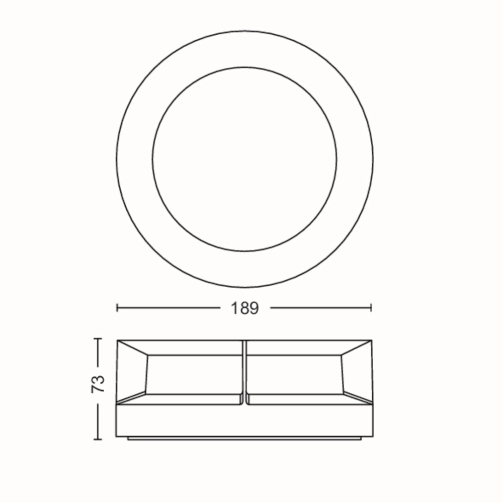Led buitenlamp Actea Philips 8718696165928