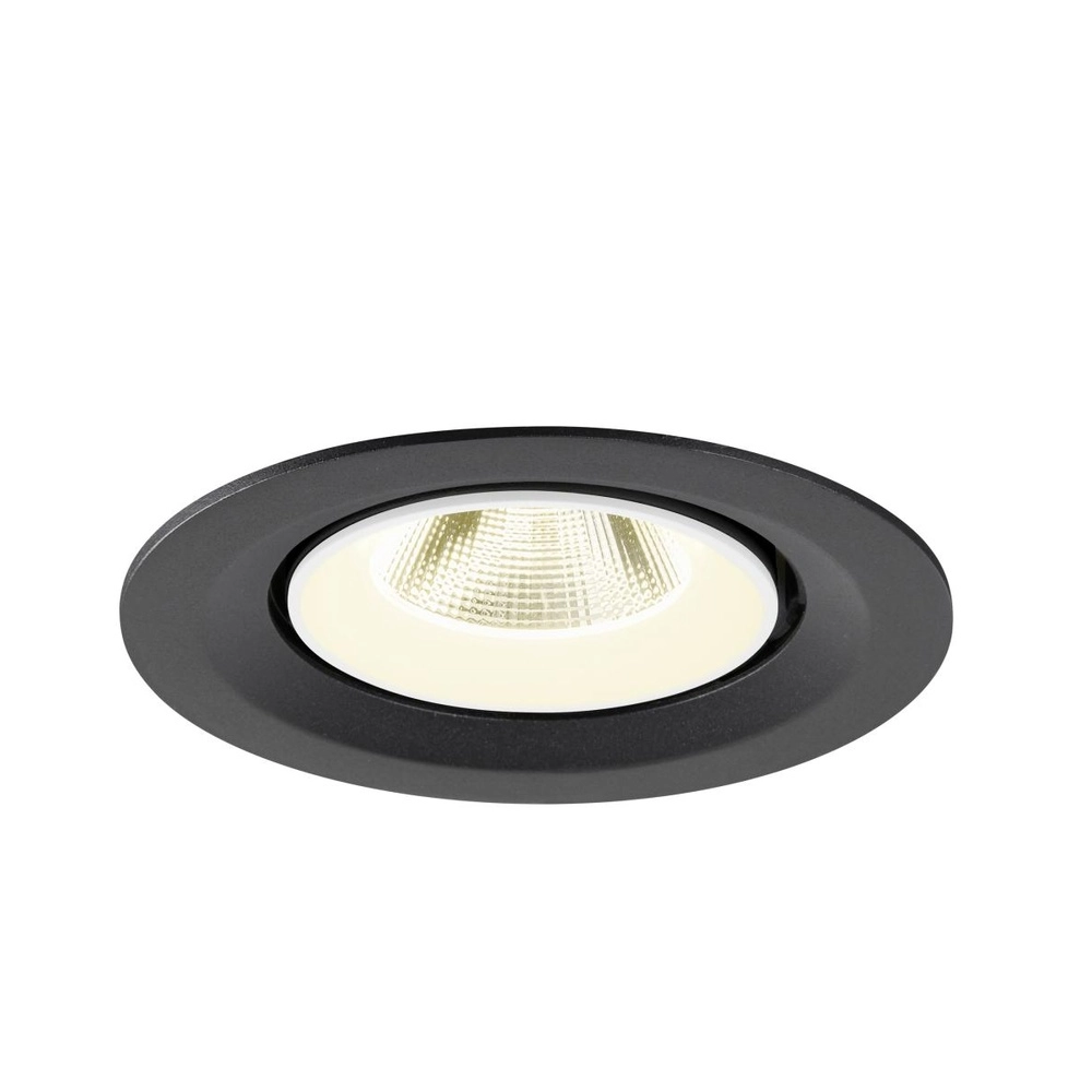 Inbouwspot Numinos Gimble M zwart/wit 4000K - 20gr SLV 4024163311762