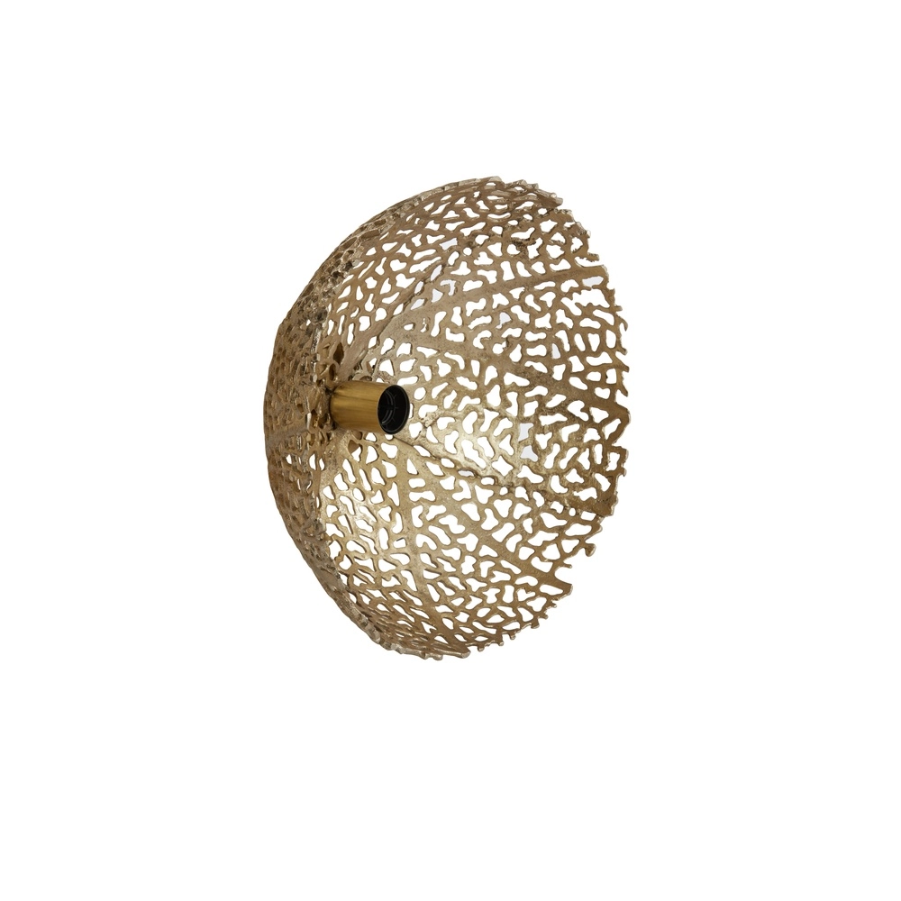 Messing wandlamp Sinula Ø 39cm - 1x E27