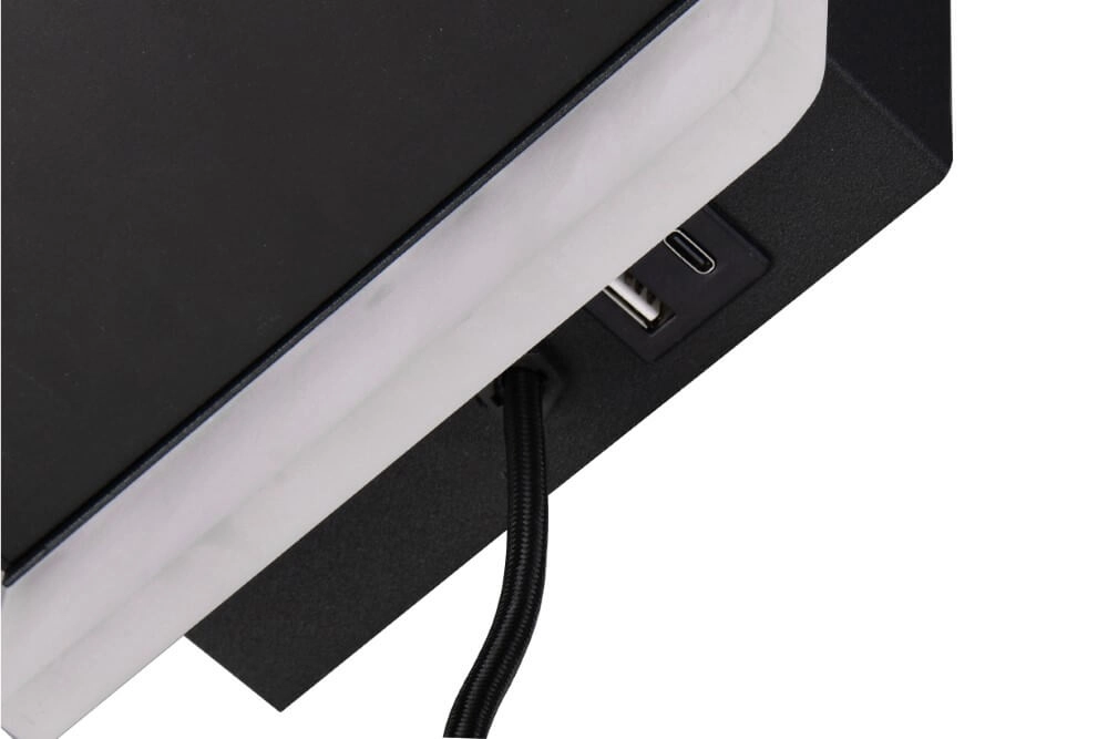 Led slaapkamer wandlamp Fairfield zwart Trio 4017807614787