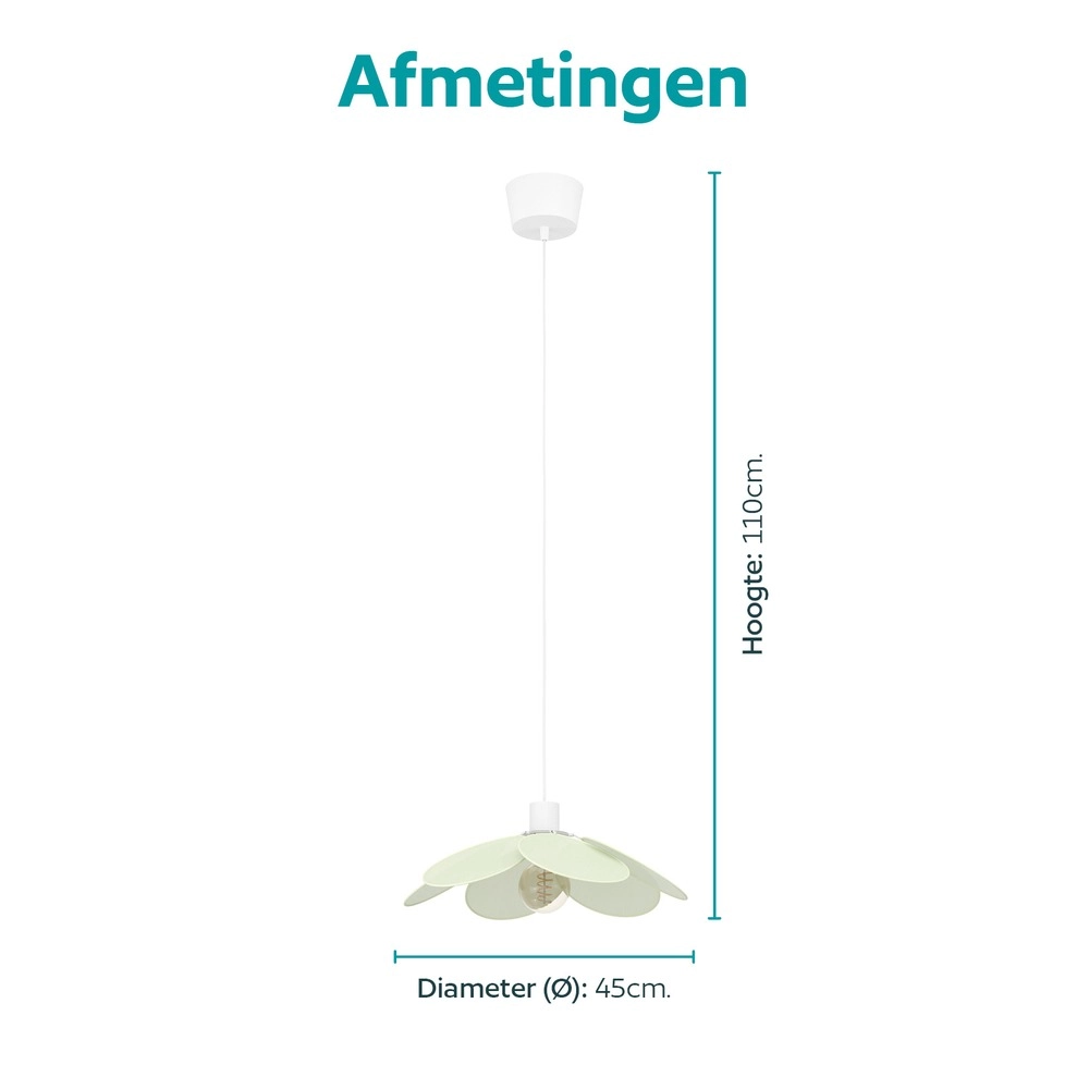 Hanglamp Binacua wit Ø 45cm