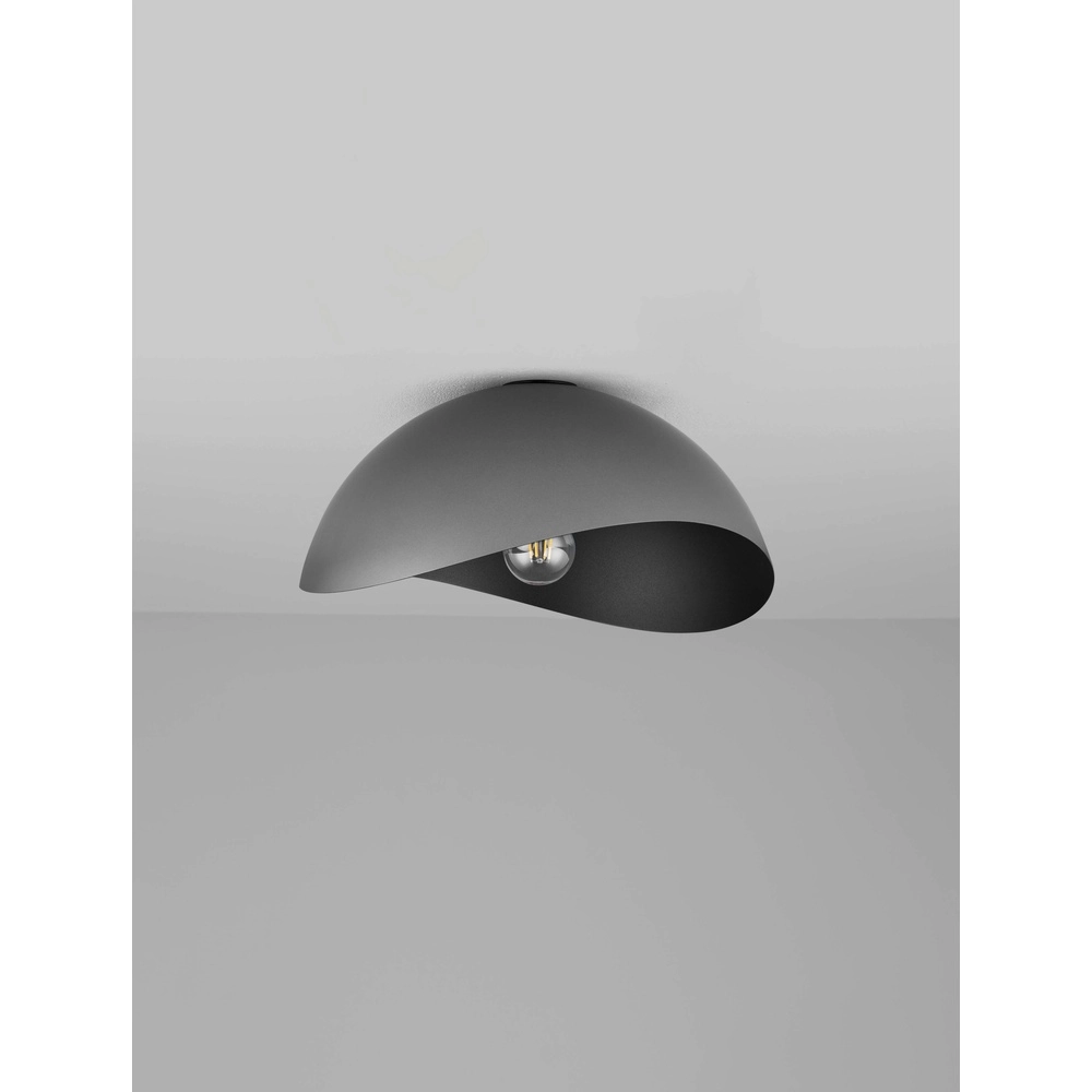 Plafondlamp Opsi zwart Ø 40cm Lyora 5212017458049