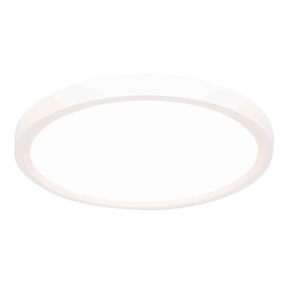Witte plafondlamp Walcie Ø 30cm