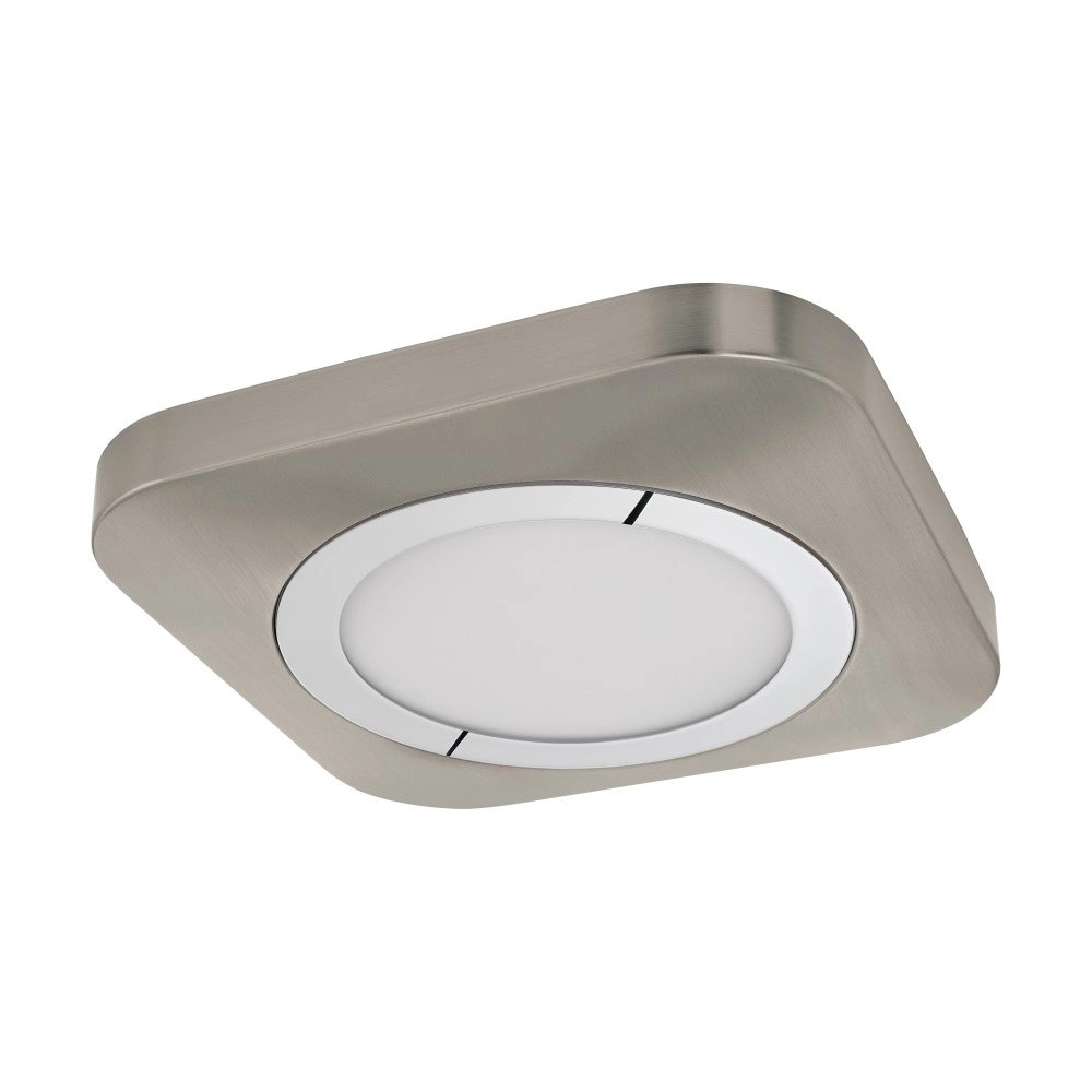 Led plafondlamp Puyo nikkel mat