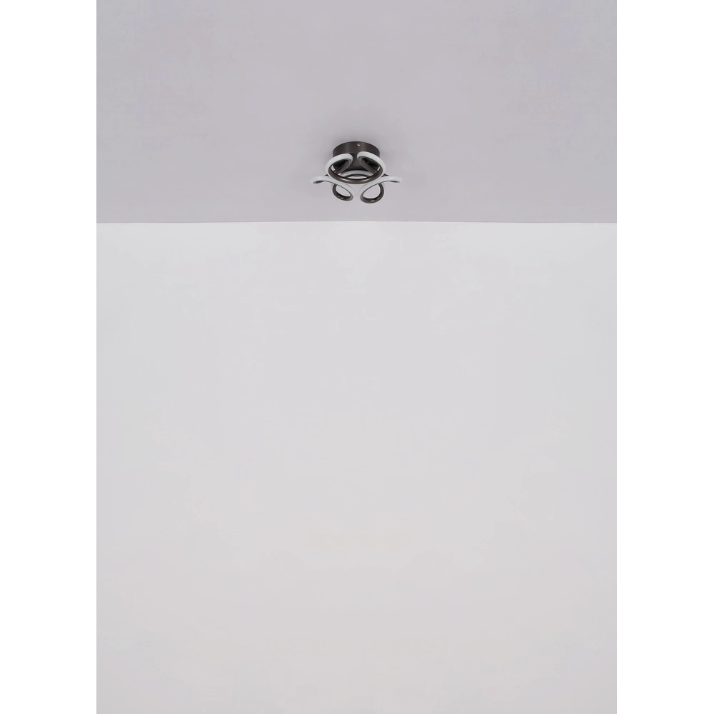 Unieke plafondlamp Melisand zwart Globo 9007371512348