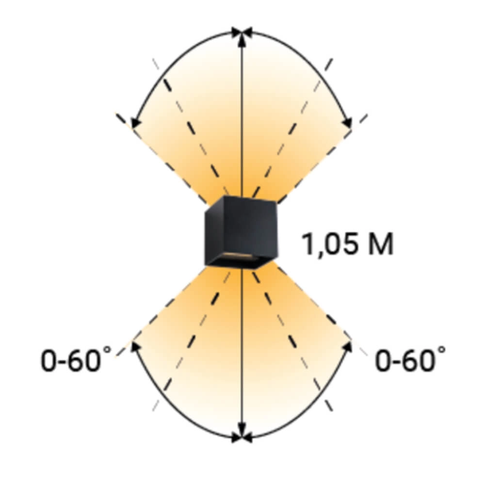 LED garden spot Mauri 12v 10cm black GardenLights 5907800859126