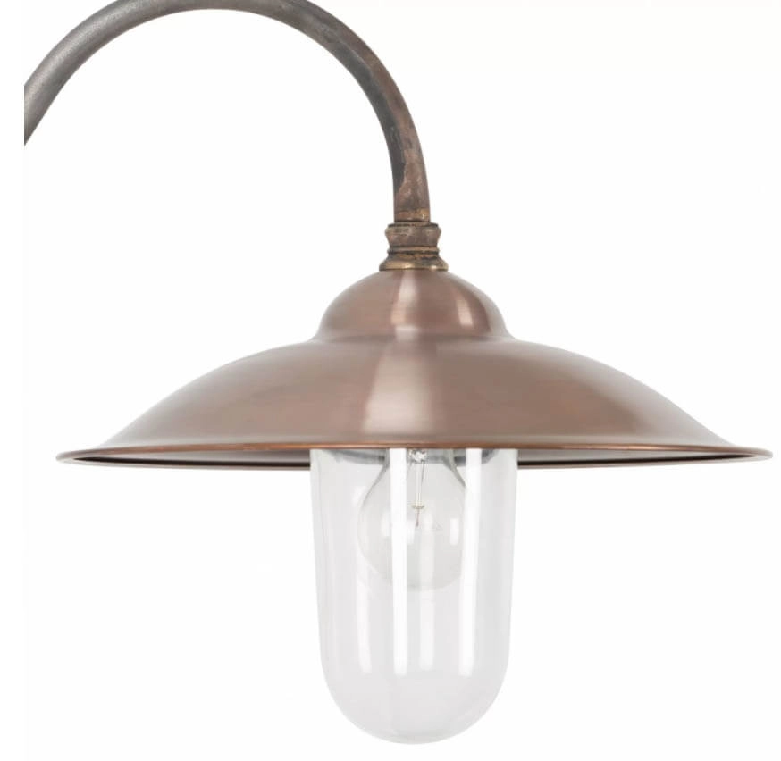 Koperen muurlamp Vienna 54cm koperbrons KS verlichting 8714732124102