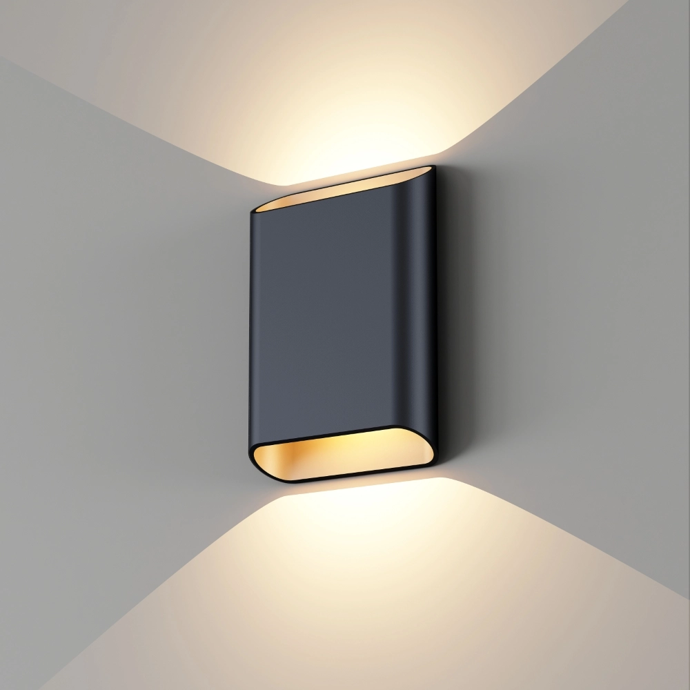 Wandlamp Diaz L zwart/champagne Artdelight 8720701103863