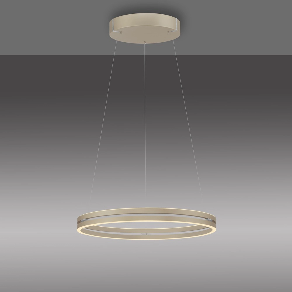 Kantoor hanglamp Pure E-Loop bronce - Ø 70cm Paul Neuhaus 4012248398364