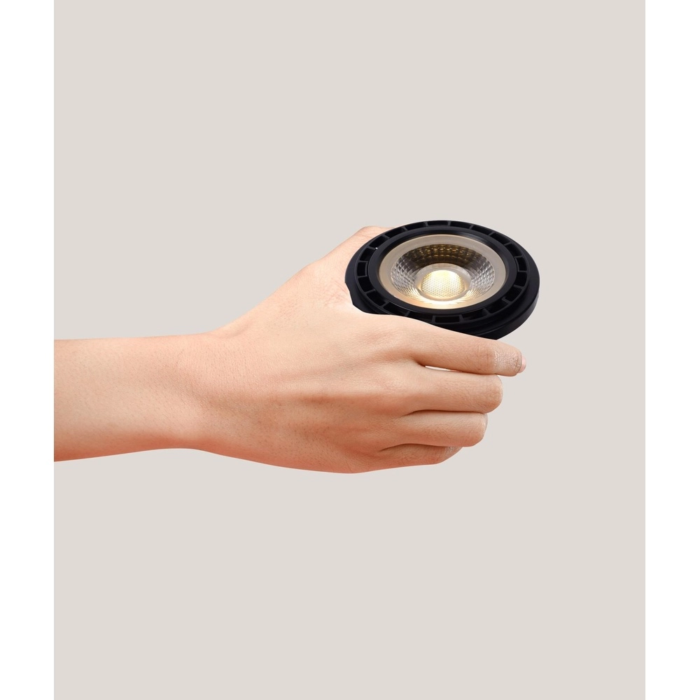 12W Led ES111 - 2200-3000K zwart DTW Lucide 5411212491299