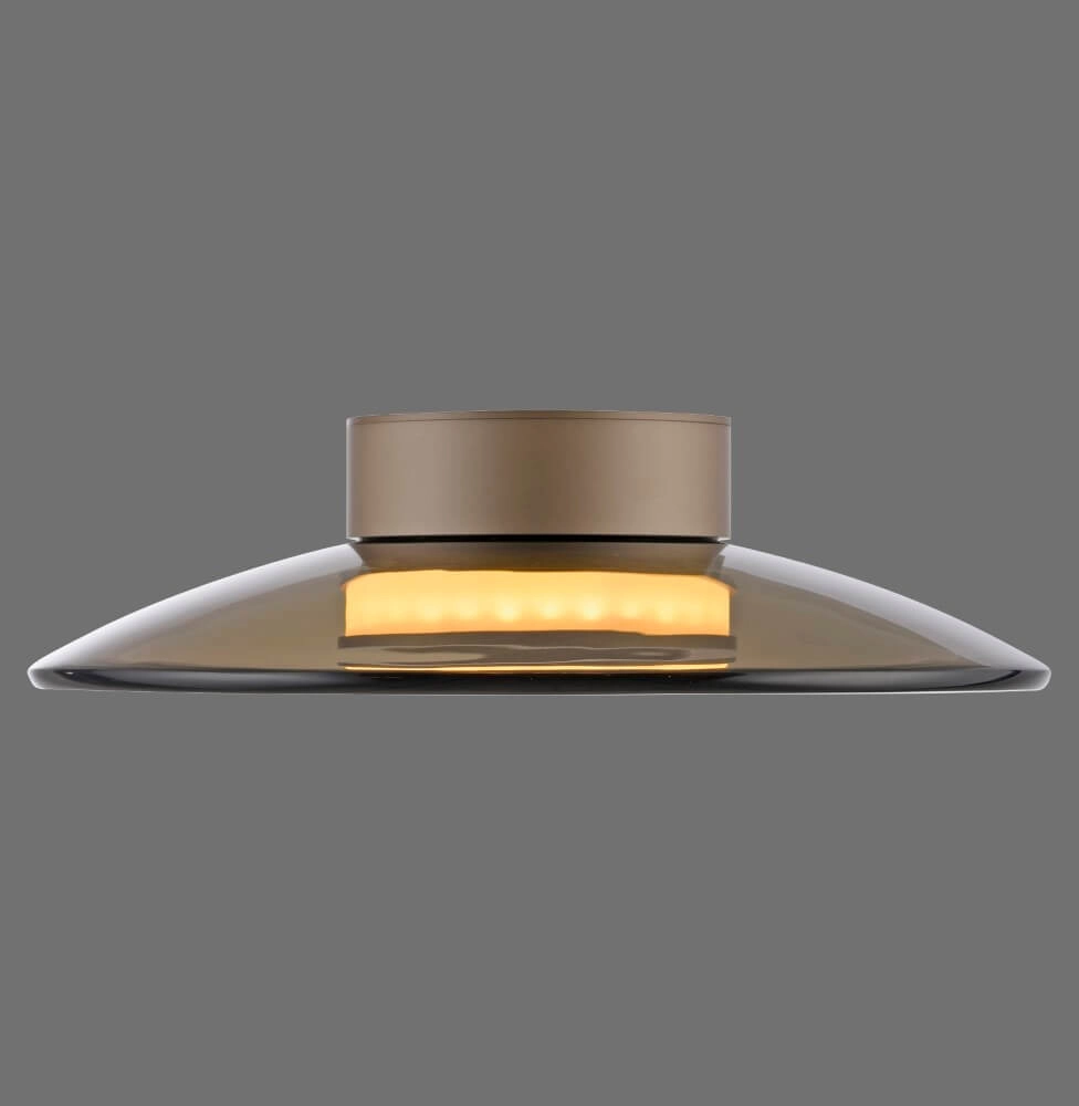 Designer ceiling lamp Pure Moon bronze Ø 32cm Paul Neuhaus 4012248382738
