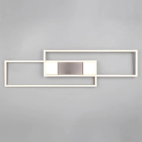Led plafondlamp 100x28 Albany rvs Trio 4017807610284