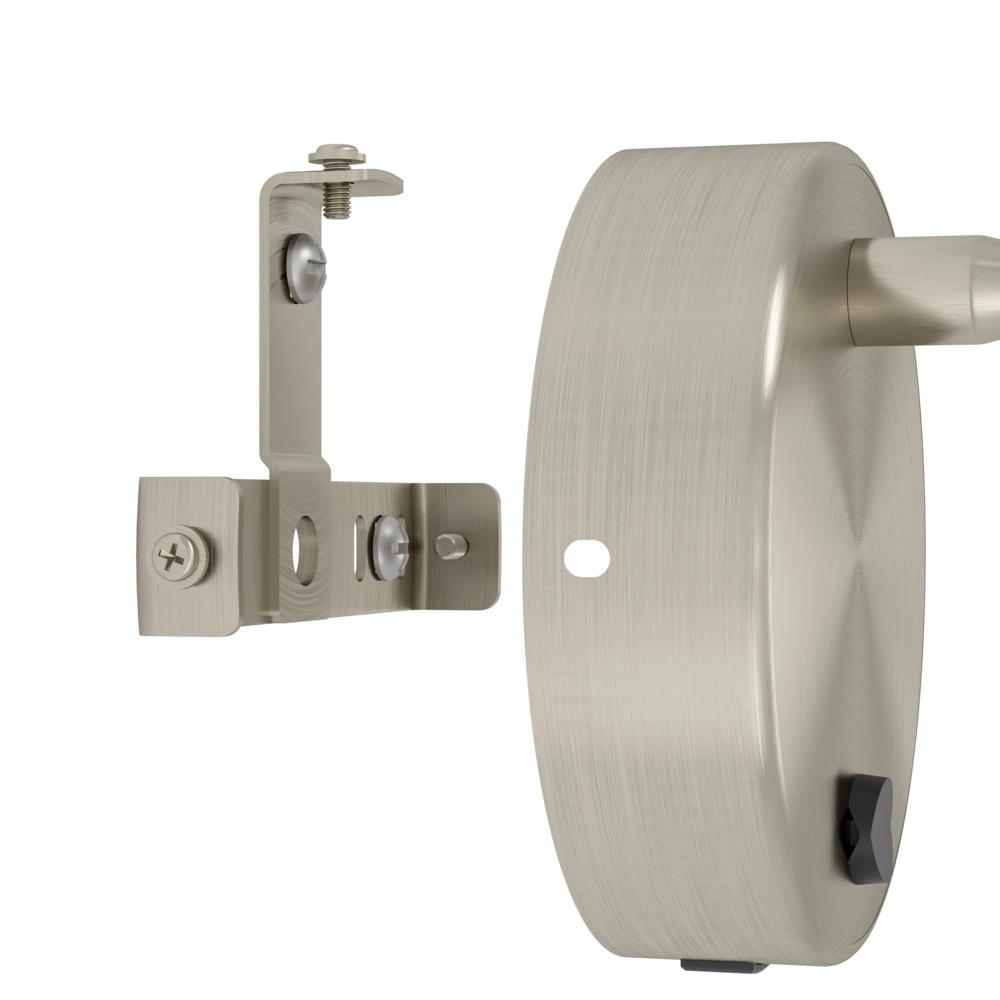 Bedlampje Olivandino 1 flexibel nikkel Eglo 9008606347803