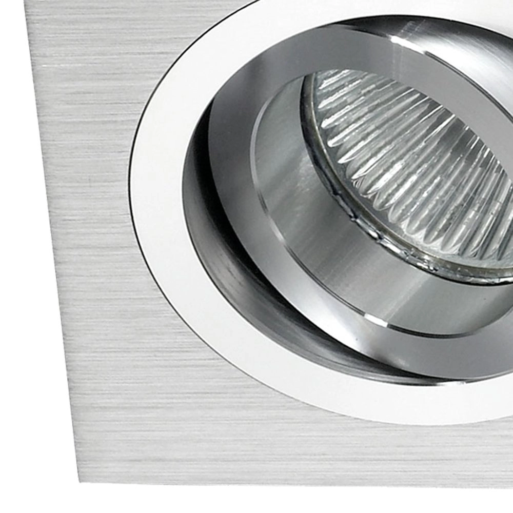 Plafondspot Di Moda Square richtbaar metaalgrijs Masterlight 8718121015132