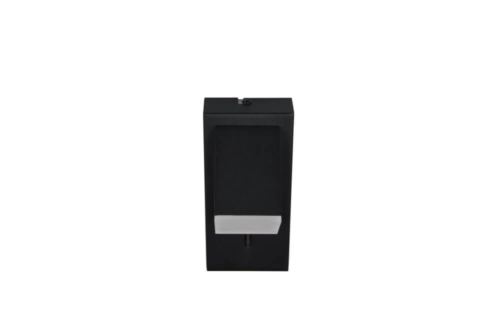 Wandspot zwart Raglan met schakelaar Trio 4017807614749