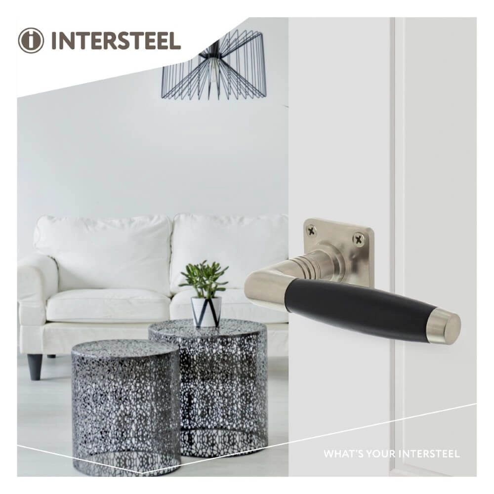 Jaren 30 deurklink Ton Basic nikkel mat Intersteel 8714186711408