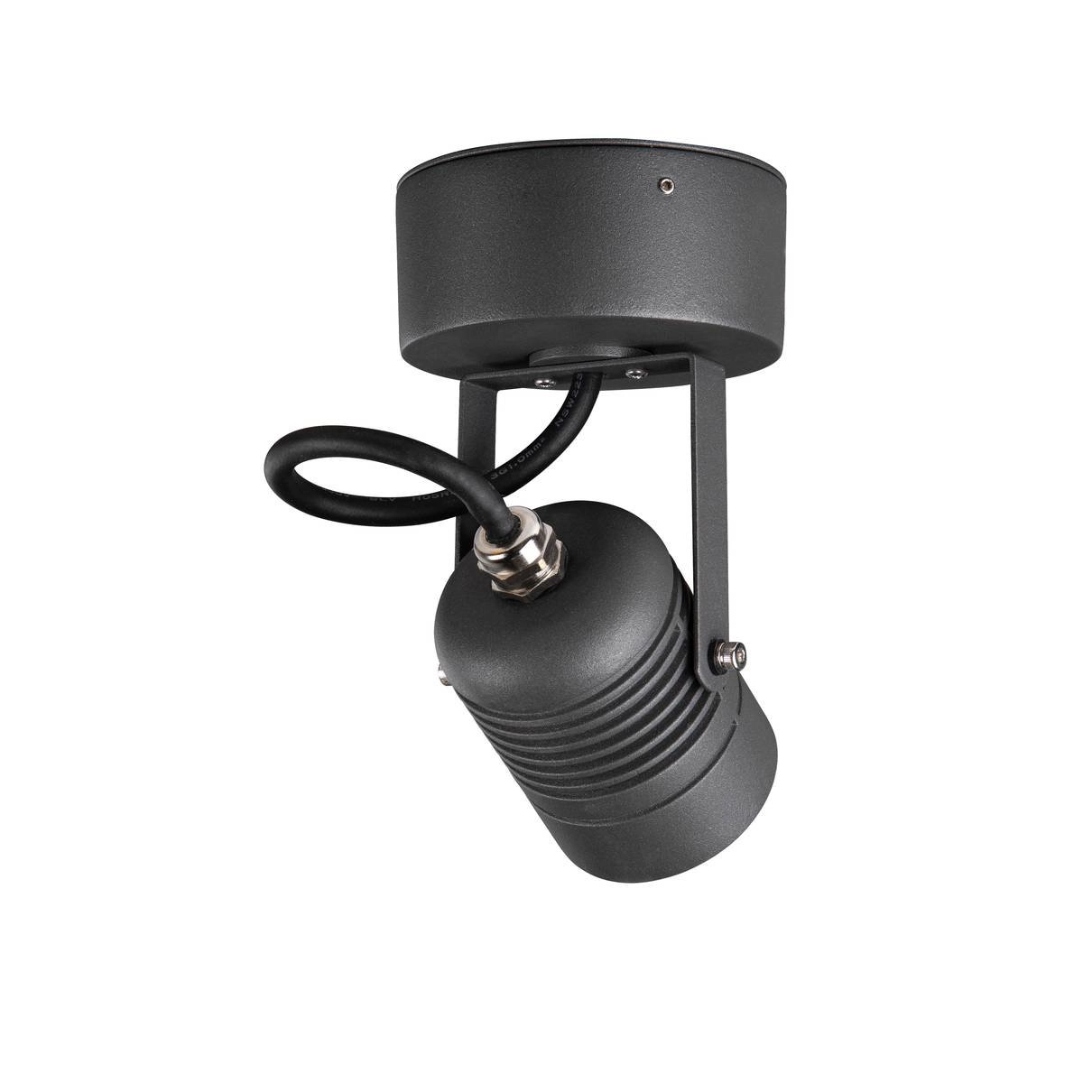 Richtbare Led spot 6cm - 6w - 3000K antraciet SLV 4024163247993