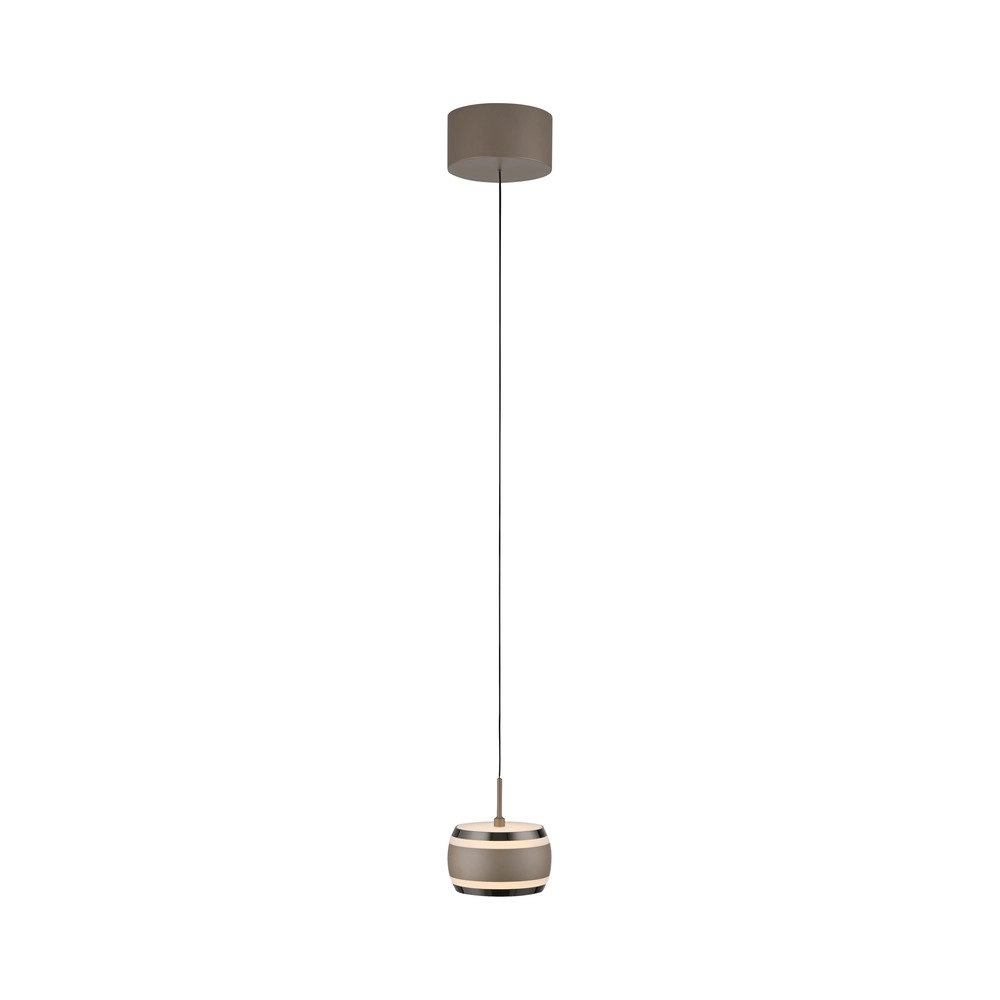 Strakke led pendel Pure Falling Rings bronce Paul Neuhaus 4012248396568