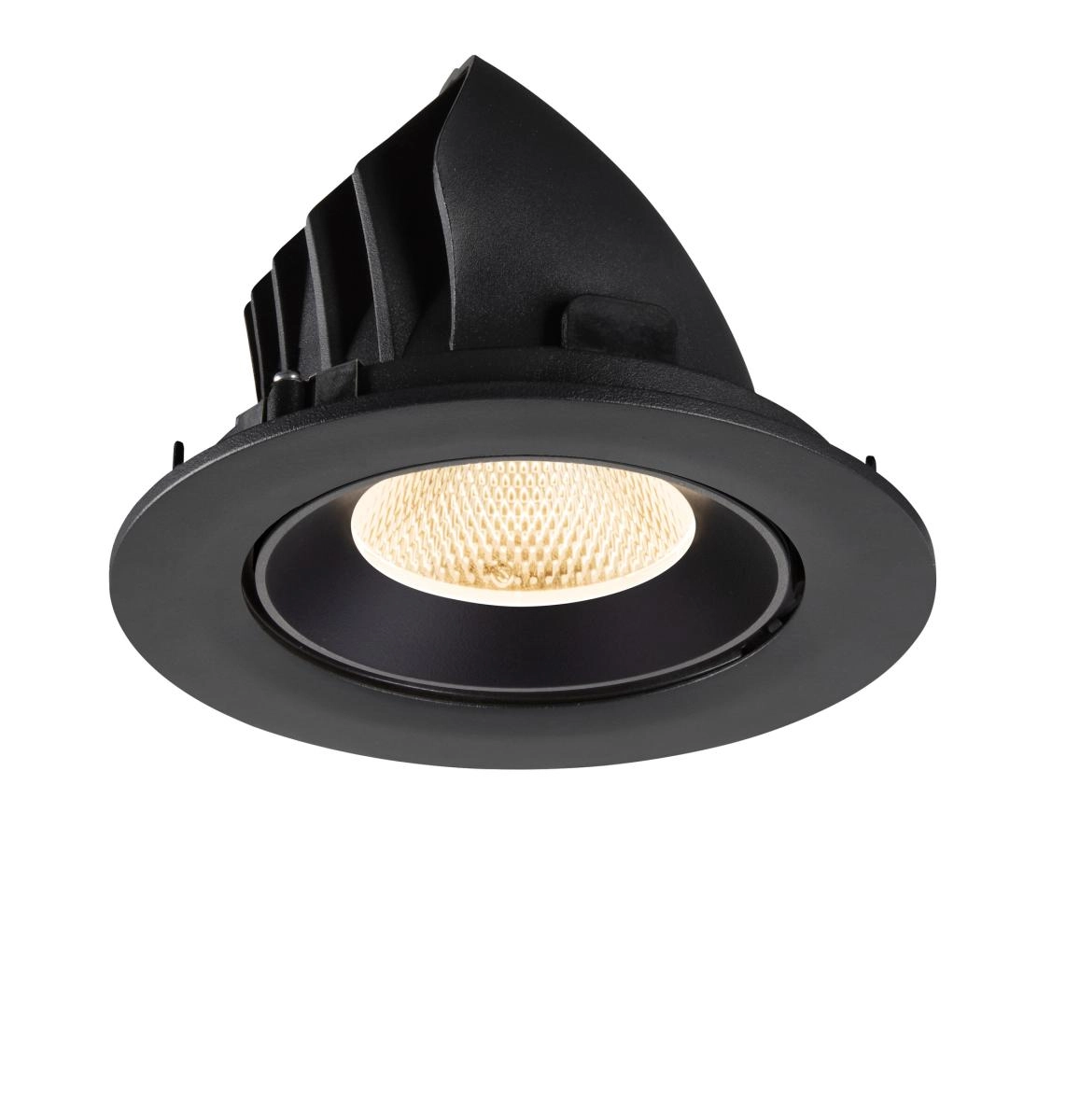 Inbouwspot Numinos Gimble L zwart 2700K - 20gr SLV 4024163310512