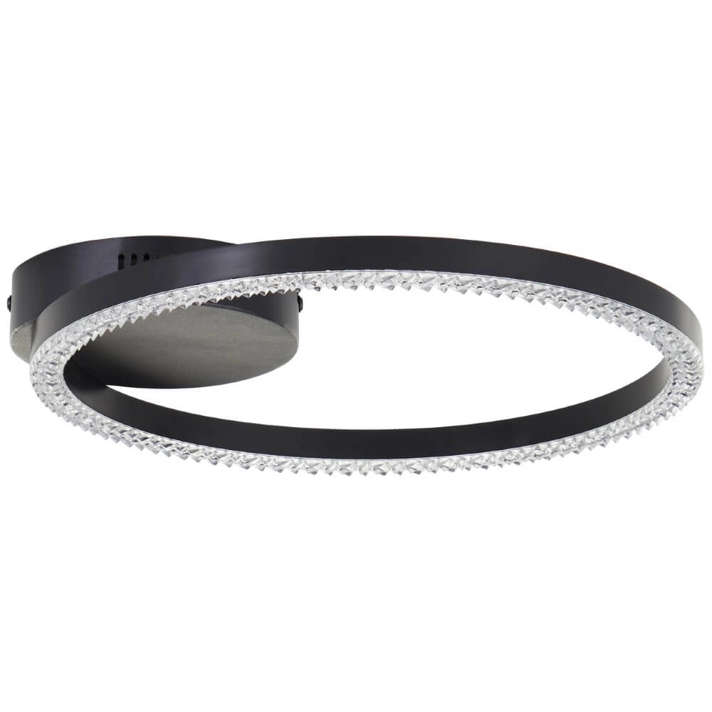 Zwarte plafondlamp Aurelia 1500lm Brilliant 4004353442117