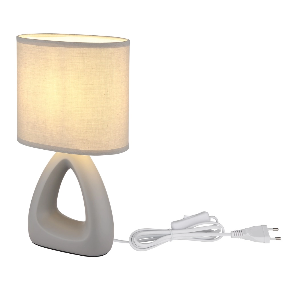 Design schemerlamp Triangle grijs Globo 9007371475513