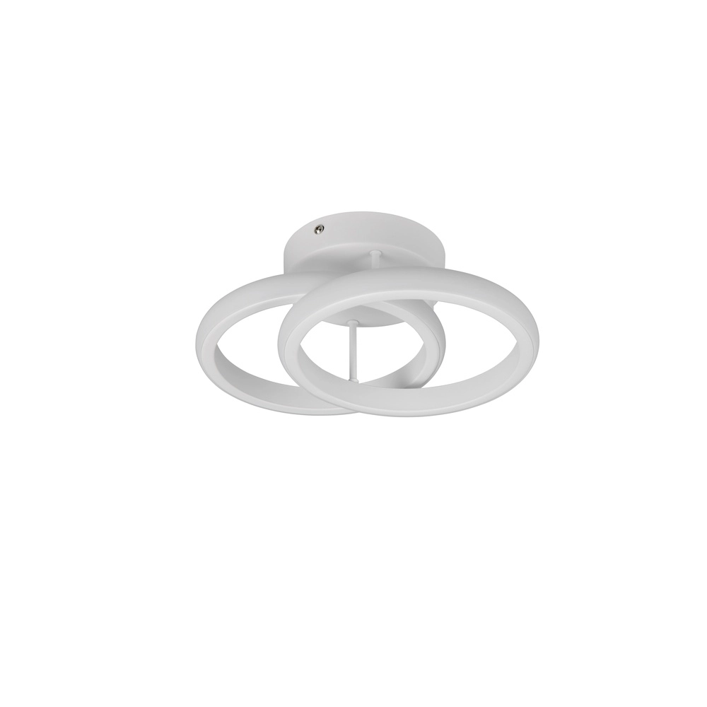 Witte plafondlamp Kasia rond design Trio 4017807653830