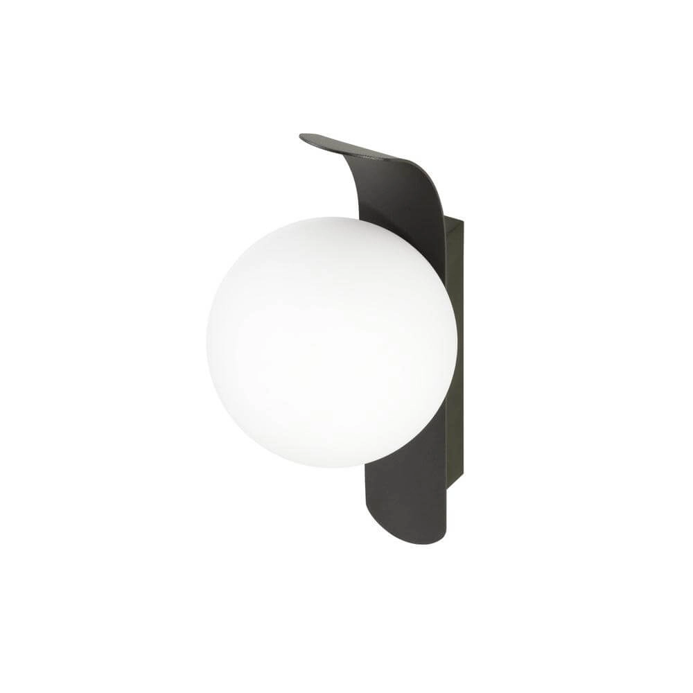 Zwarte wandlamp Sun bol SLV 4024163292825