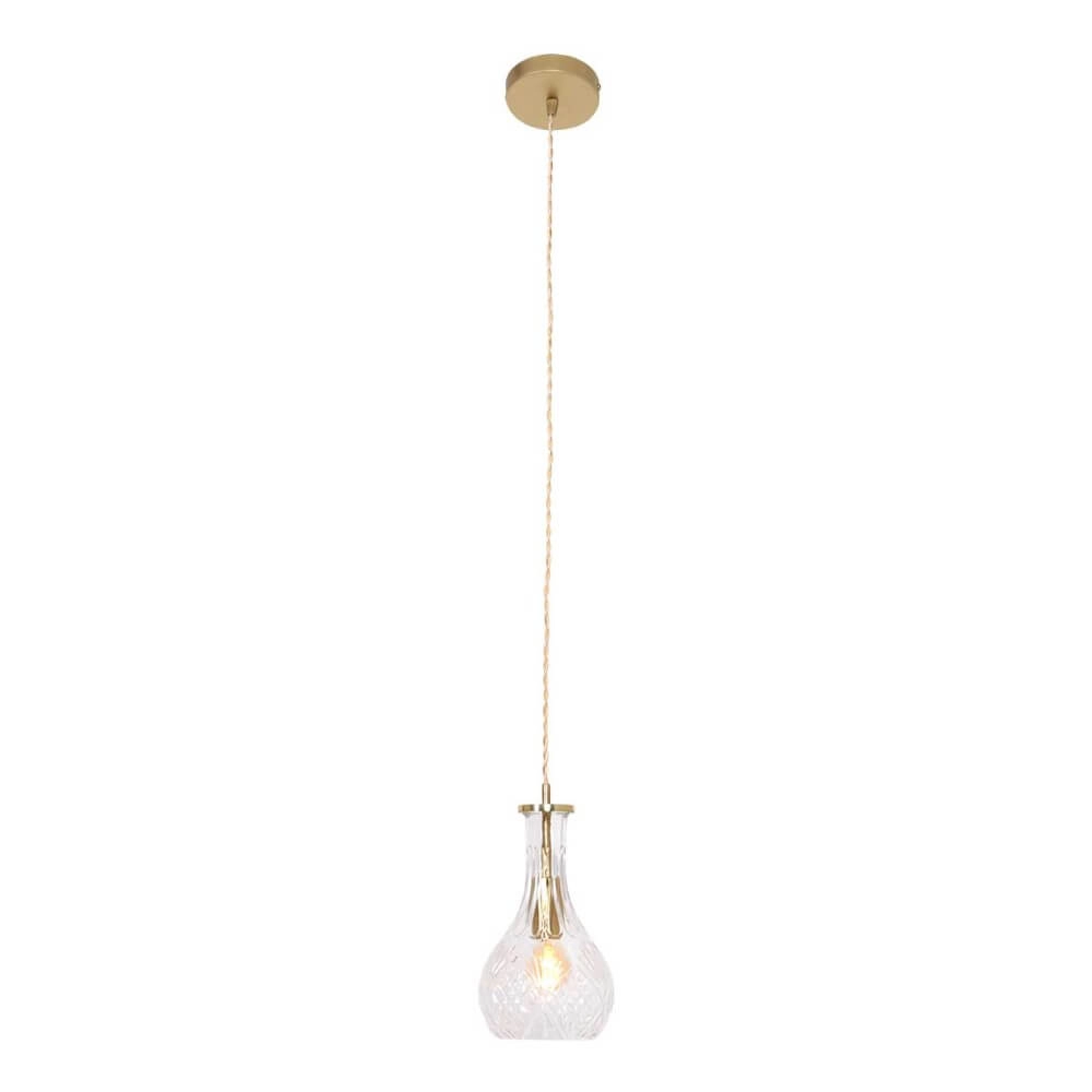 Klassieke hanglamp Grazioglass Ø 14cm Steinhauer 8712746166323