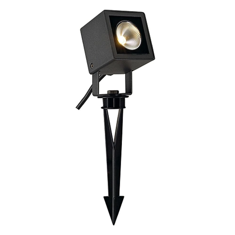 Spike Led tuinspot Nautilus Square led met grondpen SLV 4024163140775