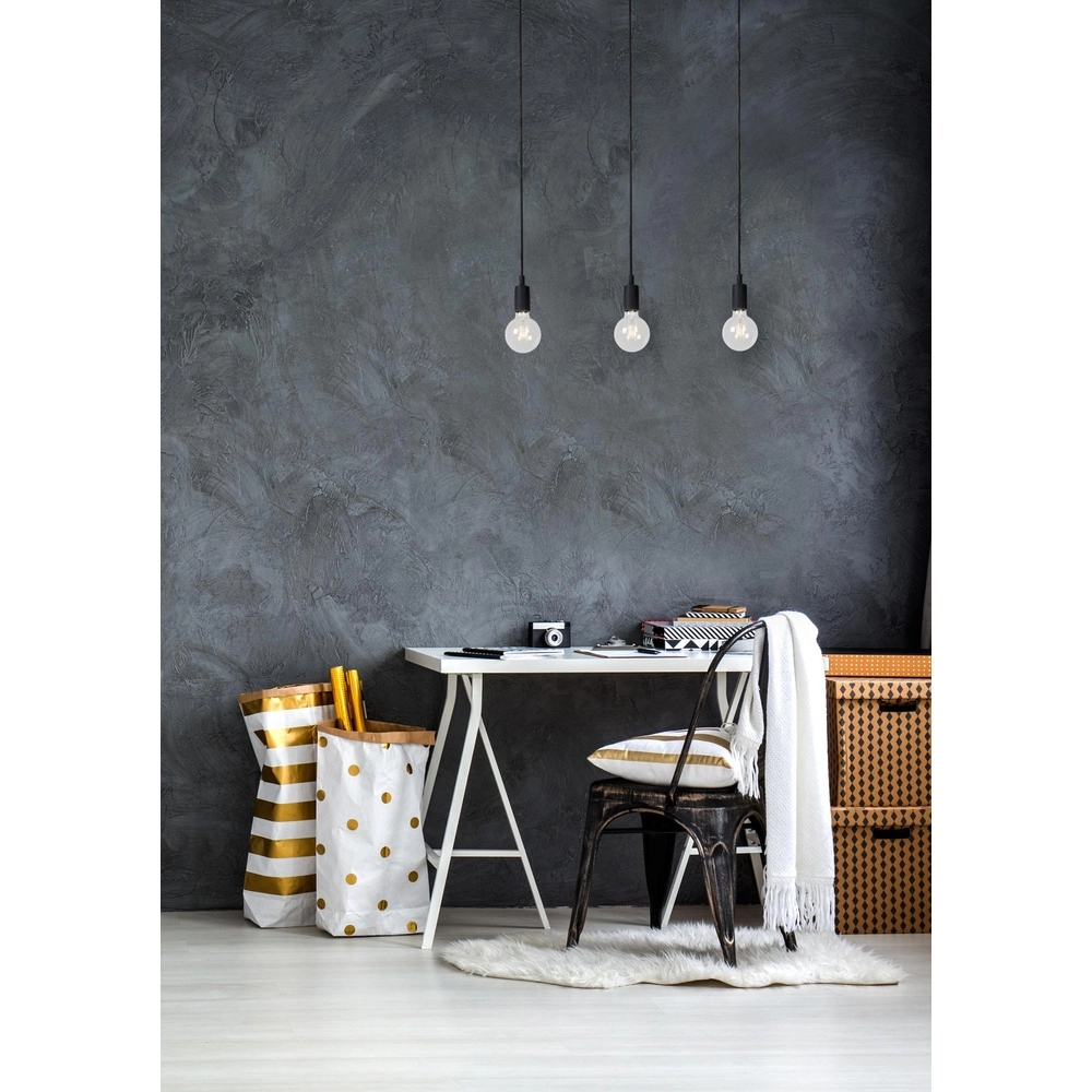 Hanglamp Fix 3-lichts zwart Lucide 5411212082725