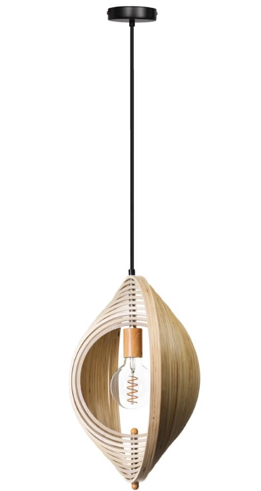 Houten hanglamp Woody Ø 43,5cm ETH 8720195305323