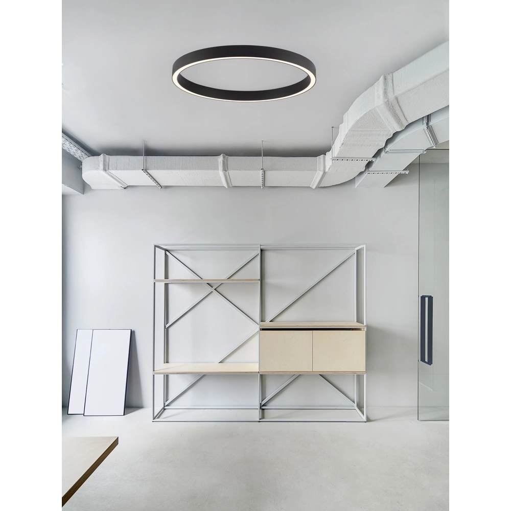 Design plafondlamp Sting zwart Ø 100cm