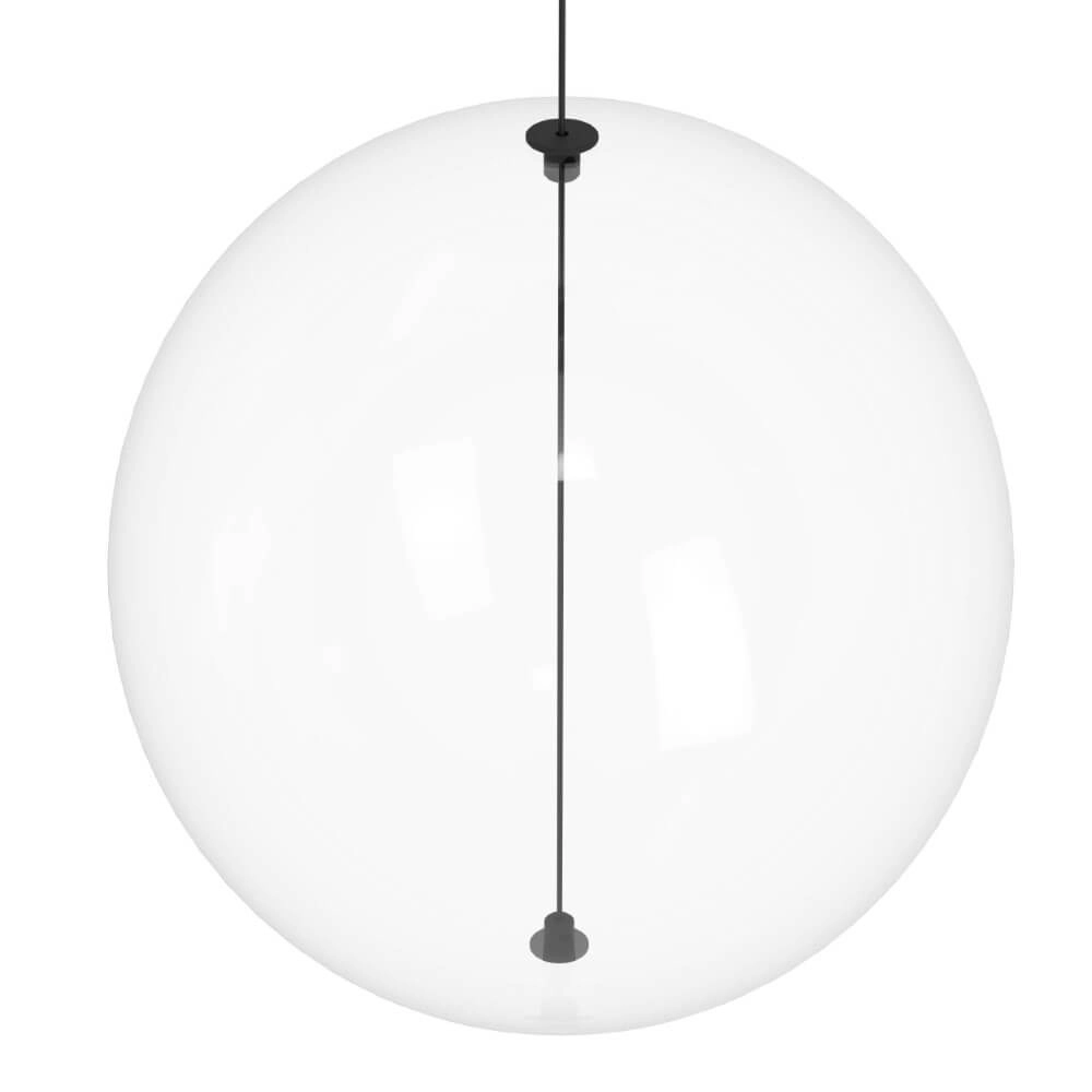 Langwerpige hanglamp Espardello zwart Stars of Light 9008606270521