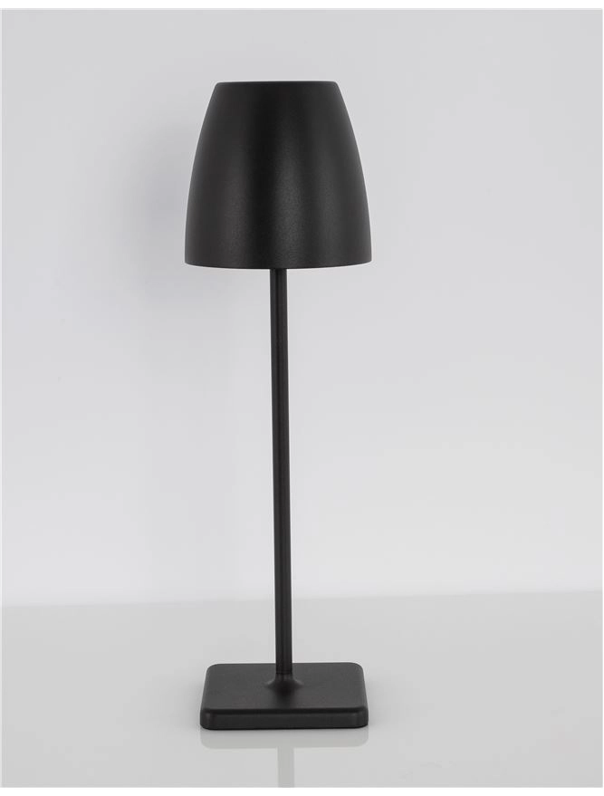 Oplaadbare tafellamp Colt 38cm antraciet Lyora 5212017425508
