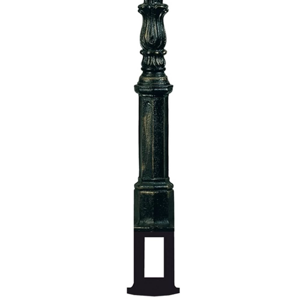 Nostalgische tuinlamp Den Haag zwart KS verlichting 8714732060103