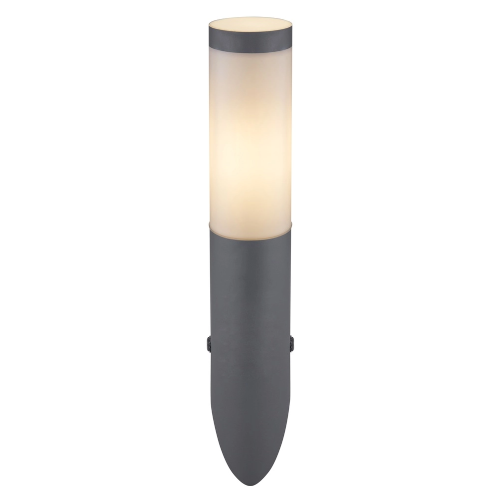 Design buitenlamp Boston antraciet met wit Globo 9007371413577