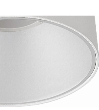 Witte opbouwspot Eye 8,9cm Lyora 5903139892599