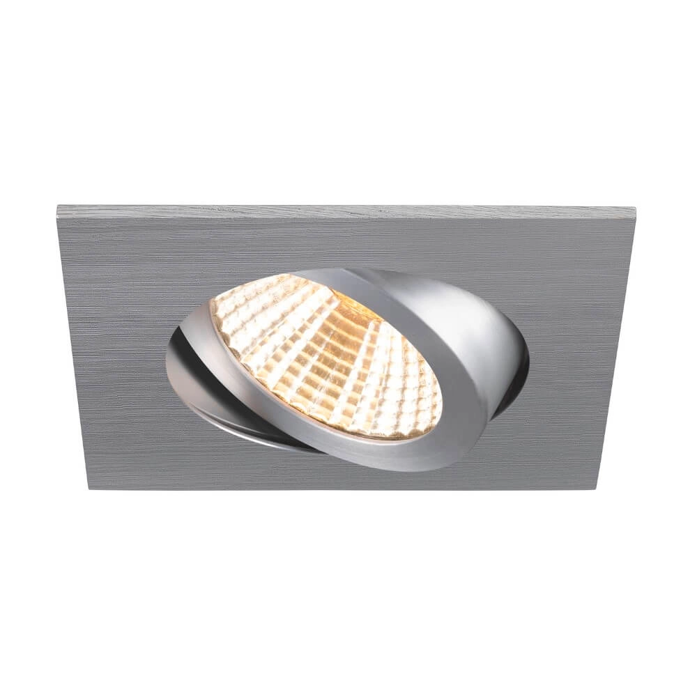 Inbouwring New Tria 68 vierkant aluminium - zonder fitting SLV 4024163276597