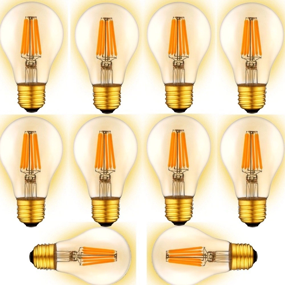 Lichtbron 4W - E27 - Led (10 x) filament