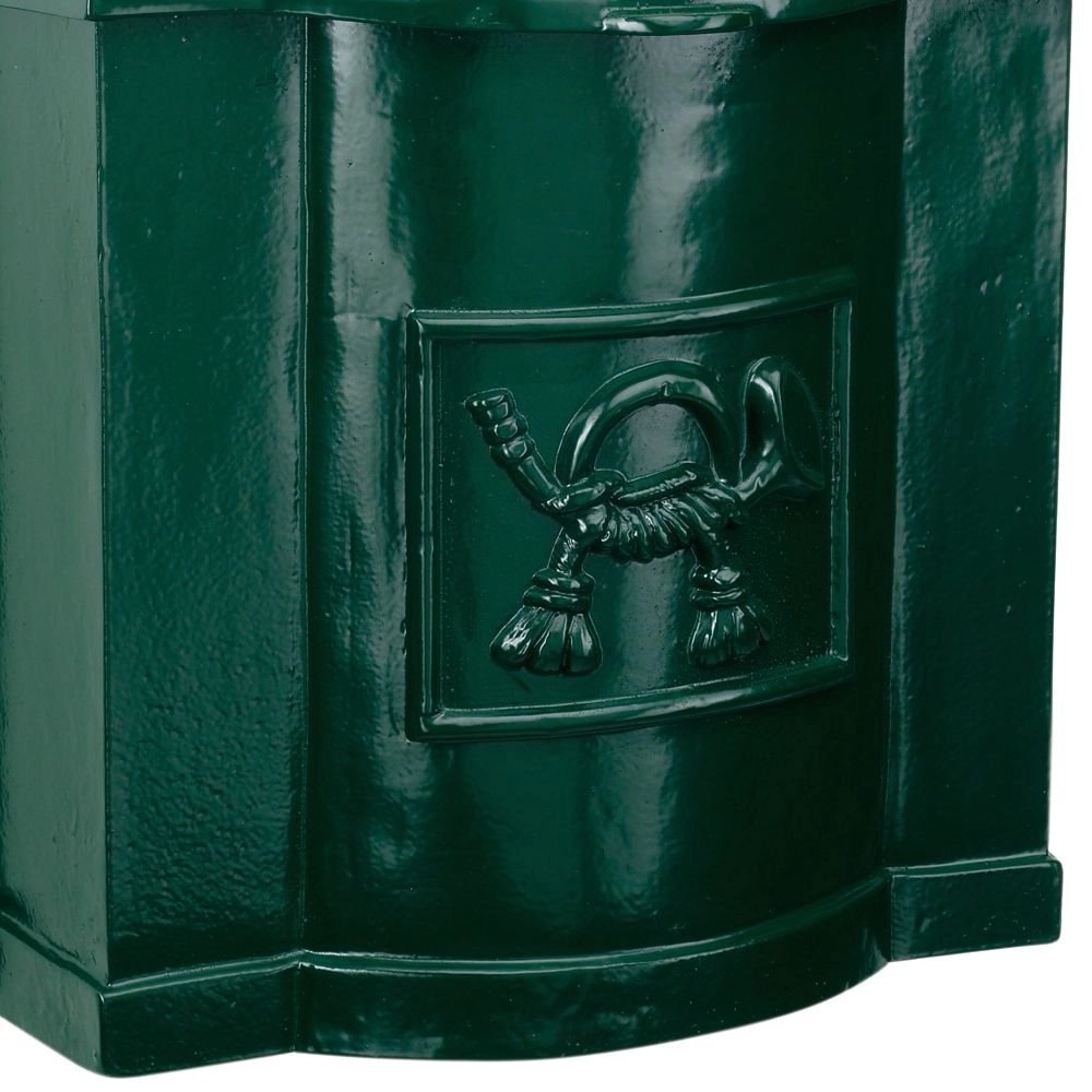 Mailbox Postbox B21 muurbus - zwart KS verlichting 8714732172141