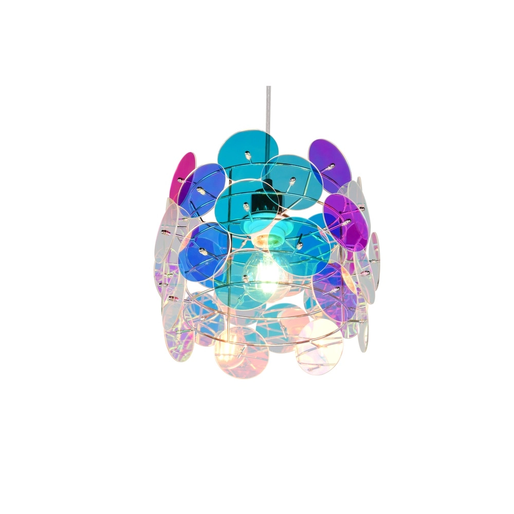 Hanglamp Iride gekleurd Trio 4017807670950