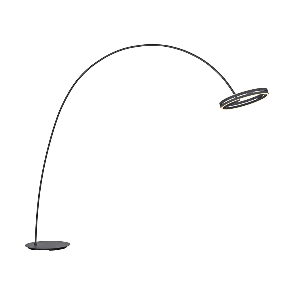 Strakke booglamp Pure Loop-Bow verstelbaar - black pearl Paul Neuhaus 4012248397152