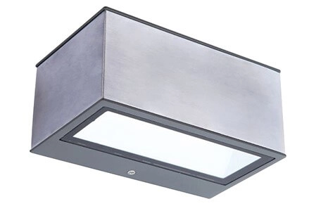 Moderne wandlamp Gemini antraciet