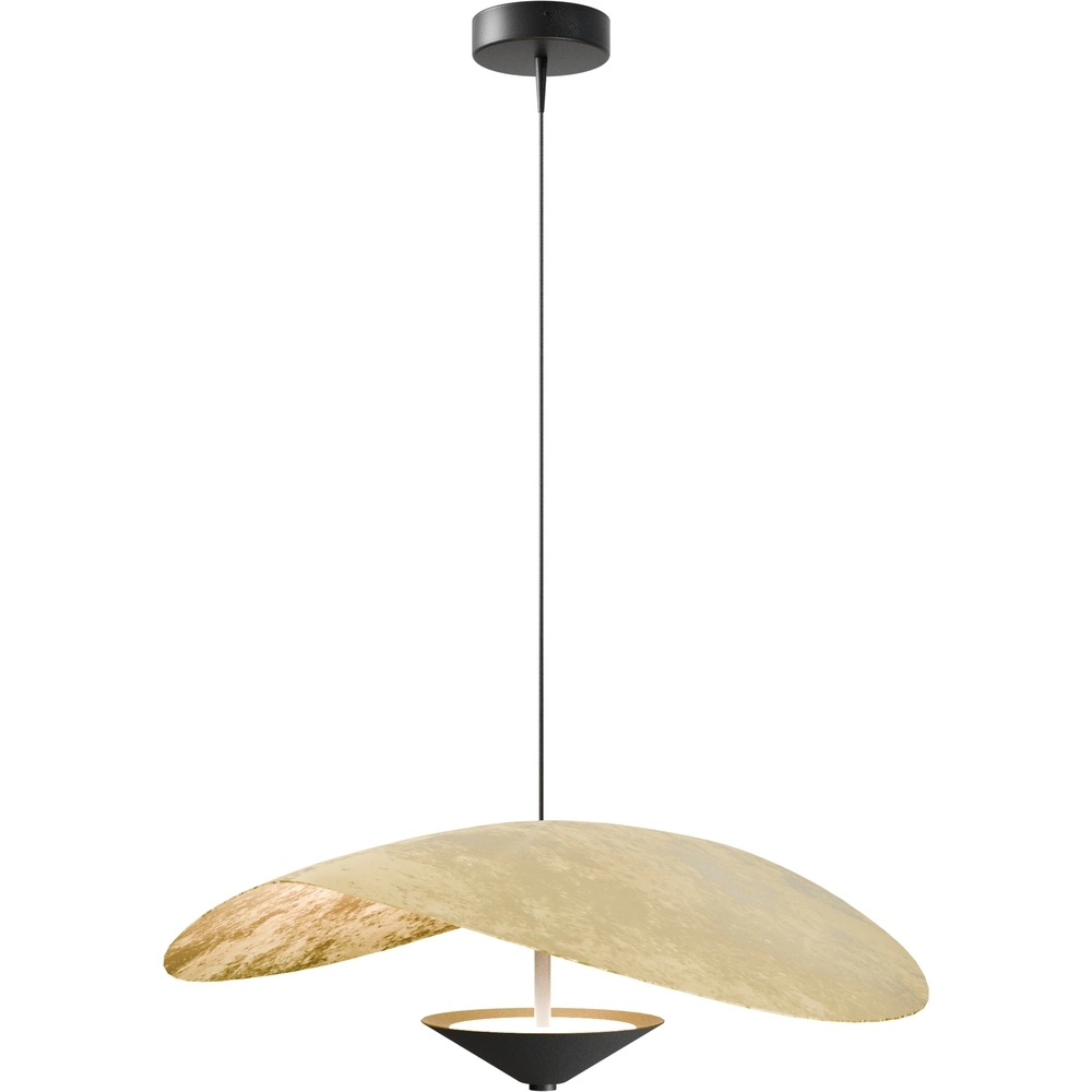 Ø 60cm led hanglamp Lente bladgoud Masterlight 8718121389301