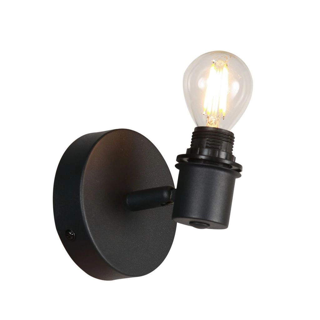 Wandlamp Sumba met bamboe kapje Ø12cm Steinhauer 8712746182811