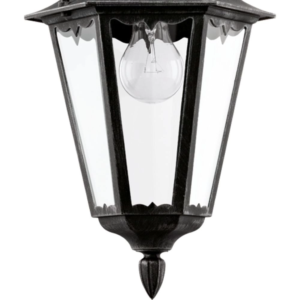 Buitenlicht Navedo hangend zwart zilver Eglo 9002759934569